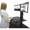 Victor Technology Standing Desk Converter, 28 in W, Black DC350A - alternate 19