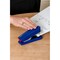 Novus Compact Flat Clinch Stapler, B4, Blue 020-1468 - alternate 9