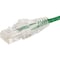 Monoprice Slim Cat6 Utp Network Cable, 0.5 ft.Green 14787 - alternate 5