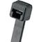 Panduit Cable Tie, 21 in L, 6 in Max Bundle Dia., Black, Nylon 6/6, 175 lb Strength, 100 PK PLT6H-C0 - alternate 2