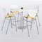 Kfi Poly Barstool, Yellow BR2300-P12 - alternate 2