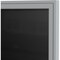 Ghent Enclosed Letter Board 24"x18", Satin PA12418BX-BK - alternate 2