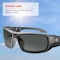 Ergodyne ODIN, Safety Glasses, Uncoated, Smoke Lens, Matte Black Frame, Full-Frame ODIN - alternate 3