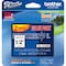 Brother Black On Clr Label Tape, 0.47"X26.2ft, PK2 TZE1312PKG - alternate 2