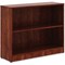 Lorell Lorell Cherry Laminate Bookcase LLR99779 - alternate 2