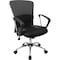 Flash Furniture Mesh Contemporary Chair, 18-1/2" to 22-1/2", Fixed Arms, Grey LF-W23-GREY-GG - alternate 3