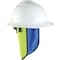 Ergodyne Neck Shade, For Use With Hard Hats Lime 6670CT - alternate 5