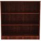 Lorell Lorell Cherry Laminate Bookcase LLR99782 - alternate 2