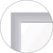 Ghent Time Out Board, Steel, 24 in, 36 in, Aluminum Frame, White/Gray, Matte GRPM312T-23 - alternate 2