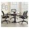 Lorell Executive Mid-Back Work Chair, Black Seat LLR84868 - alternate 4