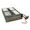 Apc UPS Battery, Mfr. No. SMT1000RM2U, SMC1500-2U, 48V DC, Detachable Cable APCRBC132 - alternate 2