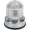 Edwards Signaling Warning Light, White, LED, 120V AC, 65 FPM, 3 1/4 in Dia. 125XBRMW120A - alternate 2