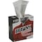 Brawny Dry Wipe Brawny Pro P200, Dispenser Box, 9 1/4 in x 16 1/2 in, 166 Sheets, White, PK5 29050/03 - alternate 8