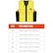 Ergodyne Cooling Vest, Nylon, Evaporative, Up to 72 hr Max Cooling Time, Zipper Closure, 25 in Length, Green 6685 - alternate 9