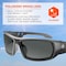 Ergodyne ODIN, Safety Glasses, Uncoated, Smoke Lens, Black Frame, Full-Frame, Polarized ODIN-PZ - alternate 7