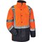Ergodyne Hi-Vis Parka, 300D Oxford Polyester, Class 3 Type R, Hi-Viz Orange, 4XL 8384 - alternate 2