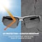 Ergodyne DAGR-AF, Safety Glasses, Anti-Fog, Smoke Lens, Matte Gray Frame, Half-Frame DAGR-AF - alternate 3