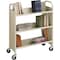 Safco Book Cart, Single Sided, Steel, Powder Coat 5358SA - alternate 2
