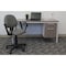 Boss B317 Posture Deluxe Office Task Chair, Gray Back, 25 in W 25" L 40" H, Loop, Tweed Seat B317-GY - alternate 2