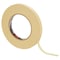 3M Painter's Tape, 12 mm W x 55 m L, 7.3 mil Thick, Tan, Acrylic Adhesive, 72 PK 501+ - alternate 5