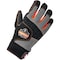 Proflex By Ergodyne Mechanics Anti-Vibration Gloves, 2XL, Black 9002 - alternate 2