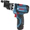 Bosch 12V Max FlexiClick Drill Kit, 1/4 in, 12 V DC, Battery Included Cordless Drill GSR12V-140FCB22 - alternate 4