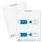 C-Line Products Name Tent Cardstock, White, PK160 87527 - alternate 9