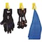 Ergodyne Glove Holder Clips, Non-Conductive Acetal Copolymer, Holds (1) Pair of Gloves , Lime 3405 - alternate 7