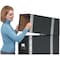 Bankers Box 13.88" W Bankers Box Metal Base, Letter, Black, Black 12602 - alternate 3