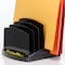 Officemate Incline Sorter, Black, Plastic, 7 1/2 in W, 7 1/2 in L, 6 3/8 in H, 6 Number of Compartments 22222 - alternate 4