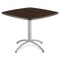 Cafeworks Square Cafe/Breakroom Table, Walnut - 42" Square x 29"H, 42" W, 42" L, 29" H, Walnut 65684 - alternate 2