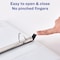 Avery Nonstick View Binder, 1", White, 220 Sheet 05304 - alternate 2