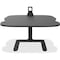 Safco Adjustable Desk Stance Height-Adjustable Laptop Stand, 18 in D X 21-1/2 in H, 27 in W X Black 2180BL - alternate 4