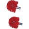 Unger 5 in W Toilet Brush with Caddy, 24 in L Handle, 2 in L Brush, Red, Plastic, 26 in L Overall BBWHR - alternate 4
