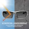Ergodyne ODIN, Safety Glasses, Uncoated, Smoke Lens, Gray Frame, Full-Frame, Polarized ODIN-PZ - alternate 2