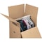 Smoothmove 24 in x 24 in x 40 in Moving Box, Kraft, Blue Printing, Kraft Corrugated Board, Single Wall, 32 ECT 7711001 - alternate 3