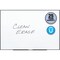 Quartet Dry Erase Board, Steel, 24 in, 36 in, Aluminum Frame, White, Gloss NA3624FB-24 - alternate 10