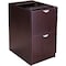 Boss Full Pedestal File/File, Mahogany N176-M - alternate 2