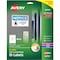 Avery Laser/Inkjet Label, 7 1/2 in Label W, 5 in Label H, 1 Labels per Sheet White 7278200754 - alternate 6