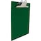 Zoro Select 8-1/2" x 11" Clipboard, Green 21604 - alternate 2