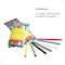 3M Heat Shrink Tube Kit, Thin Wall, 2:1 I.D. Shrink Ratio, 1/8 in I.D. Before Shrinking, 6 in, 28 PK FP301-1/8-6"-ASSORTED-10-28 PC PKS - alternate 6