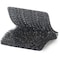 Velcro Brand Reclosable Fastener Shape, Square, Rubber Adhesive, 7/8 in, 7/8 in W, Black, 12 PK 90072 - alternate 4
