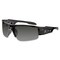Ergodyne DAGR, Safety Glasses, Uncoated, Smoke Lens, Black Frame, Half-Frame DAGR - alternate 2