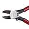 Klein Tools 7 3/4 in Diagonal Cutting Plier Flush Cut Narrow Nose Uninsulated D227-7C - alternate 3