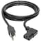 Tripp Lite Power Cord, c, 10A, 18AWG, 6ft P006-006-13RA - alternate 4