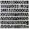 Mastervision White Plastic Letters, Number/Symbol, 1" CAR1002 - alternate 2