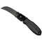 Klein Tools Lightweight Lockback Knife 2-1/2-Inch Sheepfoot Blade, Black Handle 44004 - alternate 4