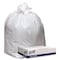 Genuine Joe 56 gal Trash Bags, 0.90 mil (23 Micron), White, 100 PK GJO4347W - alternate 2