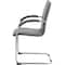 Boss B9536 Side Chair, Wood Back, 23 in W 24-1/2" L 37-1/2" H, Fixed, Vinyl Seat B9536-GY-2 - alternate 3