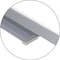 Ghent Time Out Board, Steel, 24 in, 36 in, Aluminum Frame, White/Gray, Matte GRPM312T-23 - alternate 4